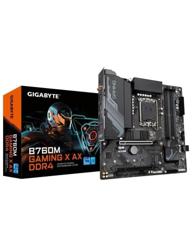 PB S-1700 B760 GIGABYTE B760M  GAMING X AX DDR4 M-ATX PN: 9MB76MGW4-00-11 EAN: 4719331851392   