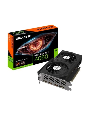 VGA RTX4060    8GB GDDR6  GIGA BYTE OC EDITION WINFORCE PN: GV-N4060WF2OC-8G EAN: 4719331313685   