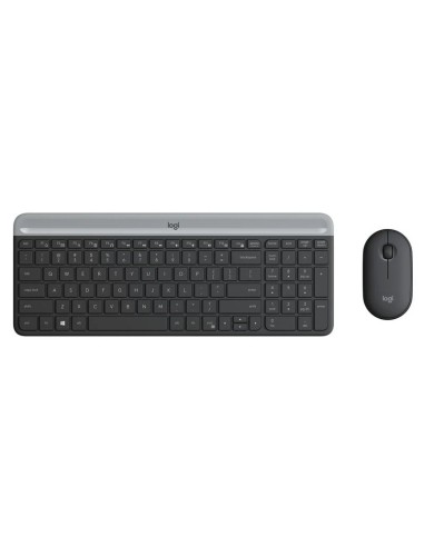 TECL+RAT CORDL. LOGITECH MK470 SLIM  NEGRO PN: 920-009198 EAN: 5099206086548   