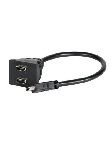 CABLE HDMI HUB 1M A 2H 0.20M PN: HDMI HUB 1M A 2H EAN: 1000000000300   