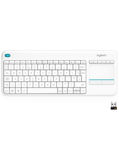 TECLADO CORDL. LOGITECH K400+   PLUS BLANCO PN: 920-007138 EAN: 5099206059368   