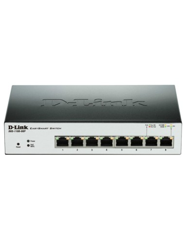 SWITCH GIGA  8PTOS DLINK       DGS-1100-08PV2 POE PN: DGS-1100-08PV2 EAN: 790069467813    