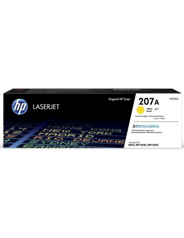 TONER HP W2212A 207A AMARILLO PN: W2212A EAN: 193905265152    