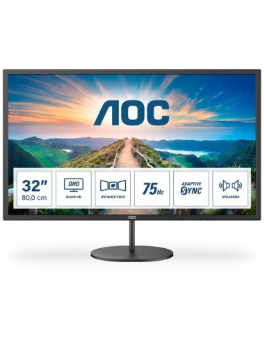 MONITOR 31.5" AOC LED Q32V4    IPS FHD HDMI NEGRO PN: Q32V4 EAN: 4038986119900   