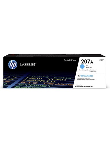 TONER HP W2211A CIAN 207A PN: W2211A EAN: 193905265145    