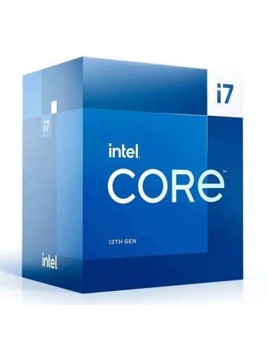 CPU INTEL S-1700 CORE I7-13700 F 2.1GHZ BOX CON VENTILADOR PN: BX8071513700F EAN: 5032037260237   