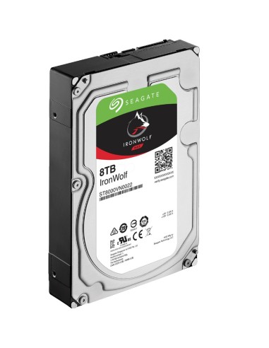 DISCO 3.5"   8TB SEAGATE       SATA3 NAS IRONWOLF PN: ST8000VN004 EAN: 0763649125069   