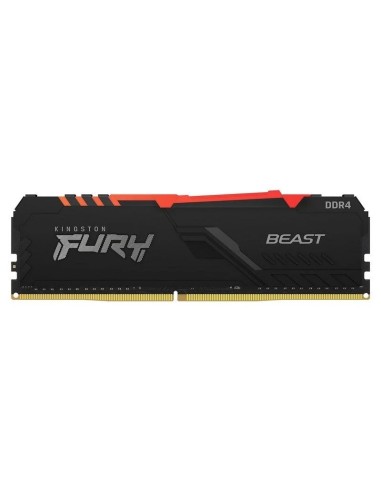 DDR4  8GB/3200 KINGSTON HYPERX BEAST BLACK RGB PN: KF432C16BBA/8 EAN: 740617319439    