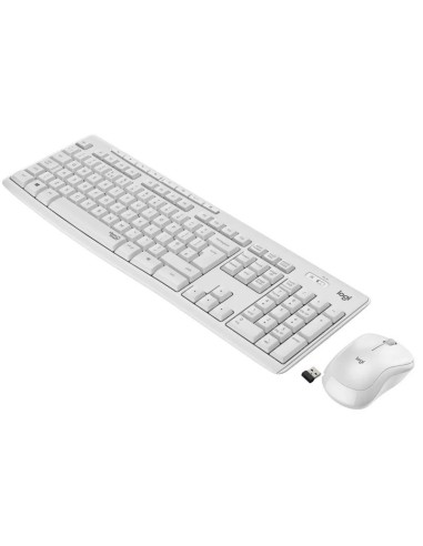 TECL+RAT CORDL. LOGITECH MK295 SILENT WIRELESS BLANCO PN: 920-009822 EAN: 5099206092570   