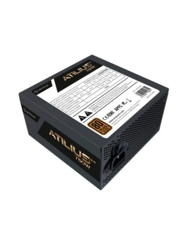 FUENTE  750W/62.5A ATILIUS     UNYKA NEGRA 80 PLUS GOLD BULK PN: UK212701 EAN: 6974560220854   