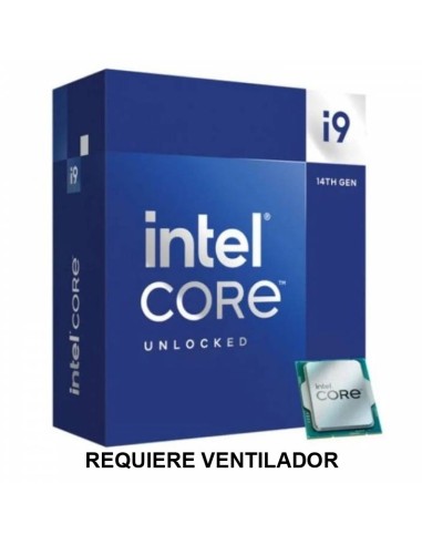 CPU INTEL S-1700 CORE I9-14900 K 3.2GHX BOX SIN VENTILADOR PN: BX8071514900K EAN: 5032037278522   