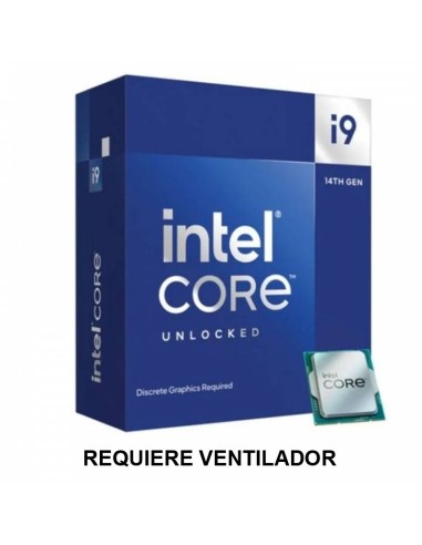 CPU INTEL S-1700 CORE I9-14900 KF 3.2GHZ BOX SIN VENTILADOR PN: BX8071514900KF EAN: 5032037278546   