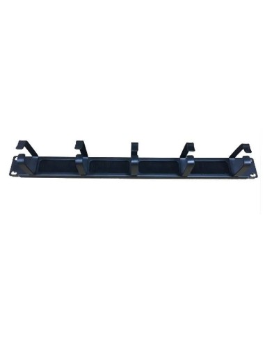 GUIAS RACK 19" 1U CON CEPILLO  CON ANILLAS METALICAS PN: RAC-00017-ST EAN: 1000000000813   