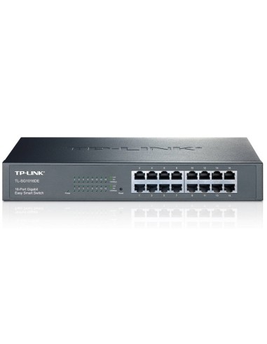 SWITCH GIGA 16PTOS TPLINK      TLS-SG1016 DE 19" RACK PN: TL-SG1016DE EAN: 6935364021269   