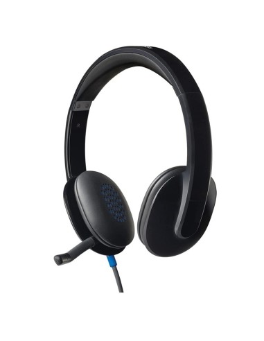 AURI + MIC USB   1.8M LOGITECH H540 CASCOS NEGRO PN: 981-000480 EAN: 5099206038868   