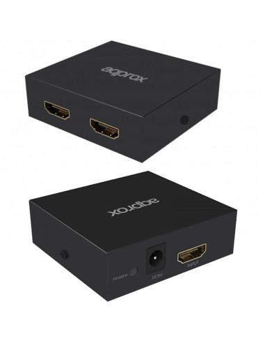 SPLITTER 2 PTOS HDMI 4K APPROX PN: APPC30V2 EAN: 8435099523895   