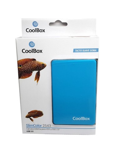 CAJA 2.5" USB 3.0 COOLBOX AZUL  CLARO PN: COO-SCG2543-5 EAN: 8436556140525   