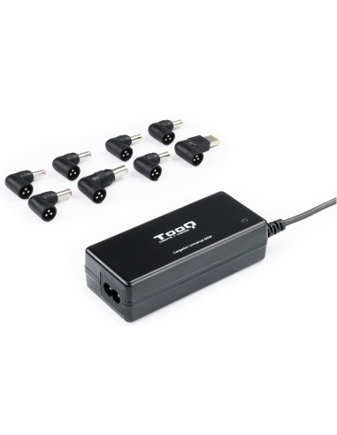 ALIMENTADOR PORT. 65W TOOQ AUT O 1 X USB 8 CONECTORES PN: TQLC-65BS02AT EAN: 8433281007512   