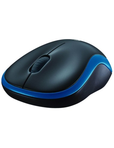 RATON WIRELESS LOGITECH M185   NEGRO/AZUL PN: 910-002236 EAN: 5099206028838   