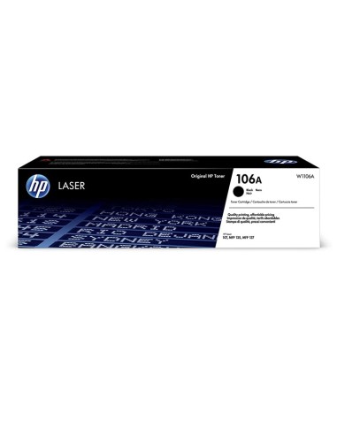 TONER HP W106A 1106A NEGRO PN: W1106A EAN: 193424172702    