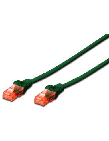 CABLE UTP   0.5 M CAT.6 VERDE PN: UTP 50CM CAT.6 EAN: 1000000001341   