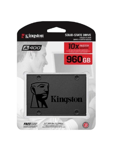 DISCO SSD 960GB KINGSTON       SATA3 PN: SA400S37/960G EAN: 740617277357    