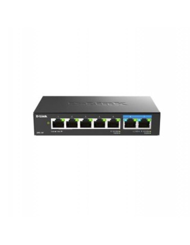 SWITCH GIGA  7PTOS DLINK DMS-  107 GESTIONABLE PN: DMS-107 EAN: 790069470240    