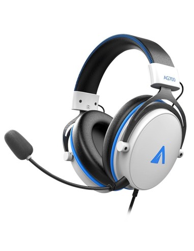 AURI + MIC 3.5"MM ABYSM AG700   7.1 CASCO GAMING BLANCO/AZUL PN: AB854002 EAN: 6940533545378   