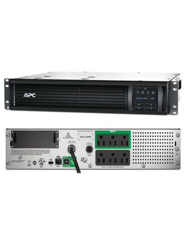 SAI 1KVA APC SMART UPS SMT1000 RMI2UC PN: SMT1000RMI2UC EAN: 731304332985    