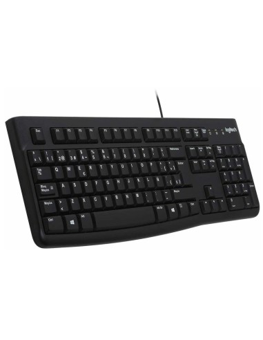 TECLADO USB LOGITECH K120 OEM  NEGRO PN: 920-002518 EAN: 5099206021372   