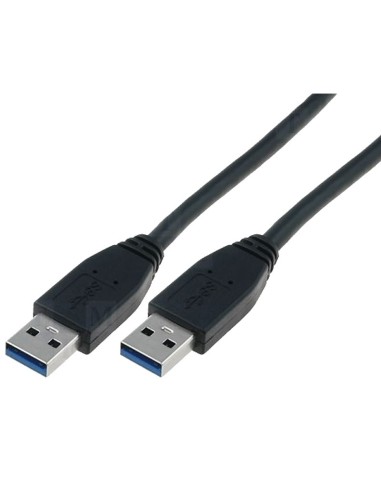 CABLE USB 3.0  1M M/M NEGRO PN: USB 3.0 1M M/M EAN: 1000000001438   