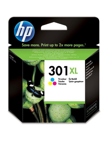 CARTUCHO HP CH564EE 301XL TRIC OLOR ALTA CAPACIDAD PN: CH564EE EAN: 884962894552    