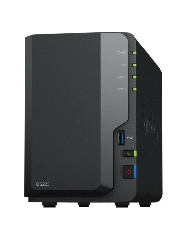 CAJA NAS DS223  SYNOLOGY PN: DS223 EAN: 4711174724772   