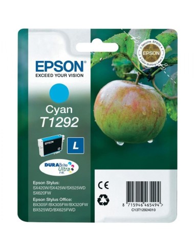 CARTUCHO EPSON T1292 CYAN PN: C13T1292 EAN: 8715946624709   