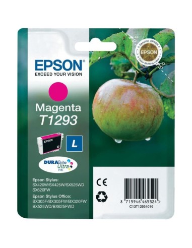 CARTUCHO EPSON T1293 MAGENTA PN: C13T1293 EAN: 8715946624723   