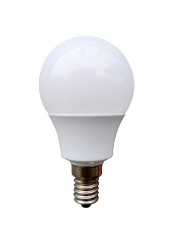 BOMBILLA LED E14 6000K 5W COOL  WHITE 440lm PN: OMELE14A-5W-6000 EAN: 5907595432238   