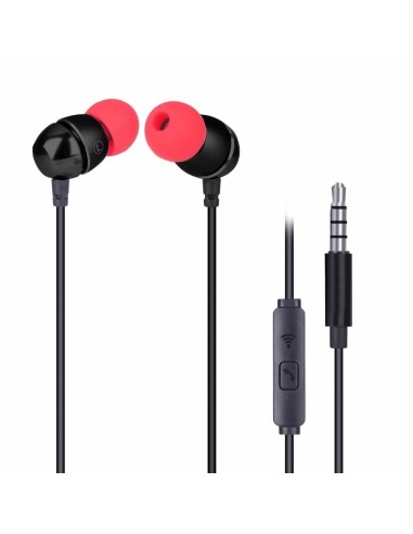 AURI + MIC 3.5MM PHOENIX URBAN V90+ NEGRO Y ROJO PN: PHURBANV90+ EAN: 8436583232064   