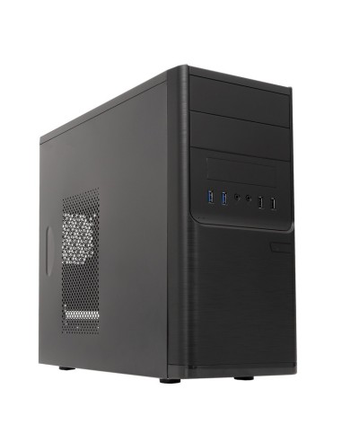 CAJA MICRO ATX UNYKA SHADOW    NEGRA CON FUENTE 300W 85% PN: 52082/85% EAN: 6940533540700   