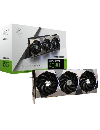 VGA RTX4080   16GB GDDR6X MSI  SUPRIM X NVIDIA PN: 912-V511-048 EAN: 4711377027205   