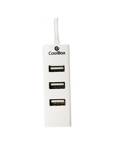 HUB 4 PTOS USB 2.0 COOLBOX PN: HUBCOO190 EAN: 8437012429581   