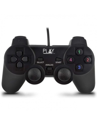 GAMEPAD USB EWENT PL3330 NEGRO PN: PL3330 EAN: 8054392614514   