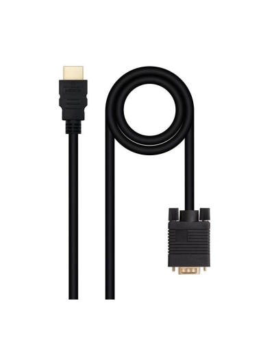 CABLE HDMI A VGA 1.8M. PN: 10.15.4348 EAN: 8433281013827   