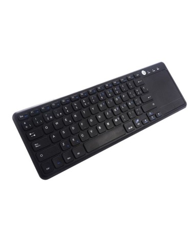 TECLADO WIRELESS COOLBOX COOLT OUCH  CON TOUCHPAD NEGRO PN: COO-TEW01-BK EAN: 8436556148743   