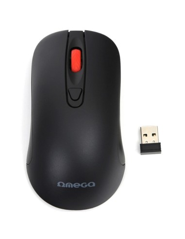 RATON WIRELESS OMEGA 1600DPI   NEGRO PN: OM0520WB EAN: 5907595452694   