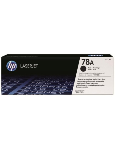 TONER HP CE278A NEGRO PN: CE278A EAN: 884420588702    