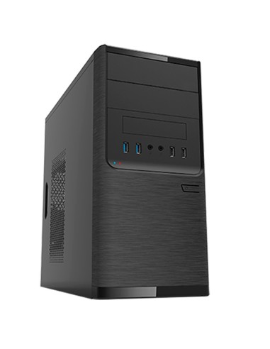 CAJA MICRO ATX UNYKA SHADOW    NEGRA FUENTE 500W PN: 52082 EAN: 6940533542193   