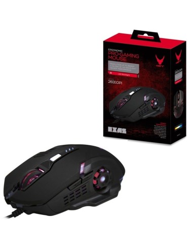 RATON OMEGA GAMING USB ERGONOM ICO NEGRO 2000DPI PN: VGMLB EAN: 5907595451888   