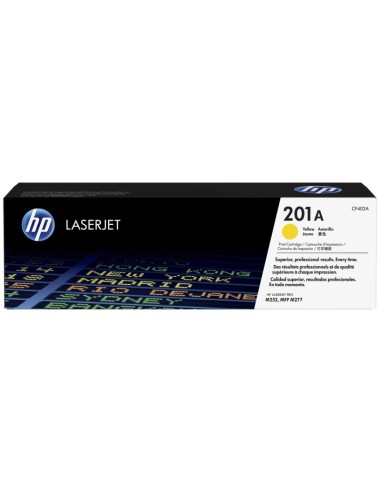 TONER HP CF402A 201A AMARILLO PN: CF402A EAN: 888793237960    