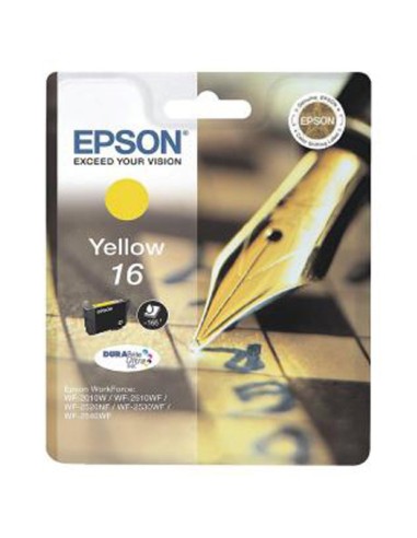 CARTUCHO EPSON T162440 AMARILL O PN: C13T162440 EAN: 8715946624945   