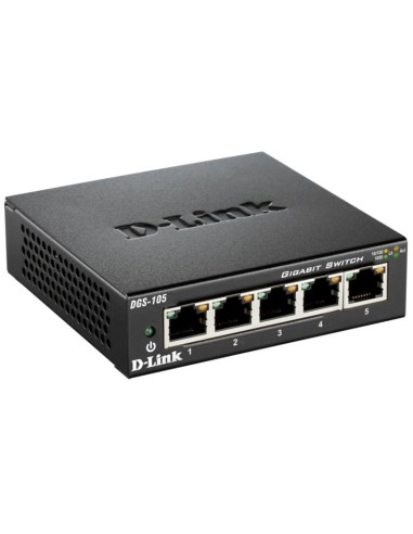 SWITCH GIGA  5PTOS DLINK       DGS-105 METAL PN: DGS-105 EAN: 790069368226    